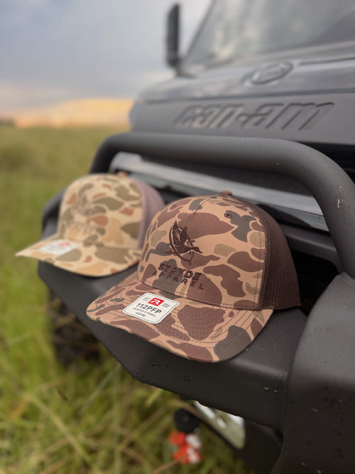 Richardson 112 bark duck camo hat