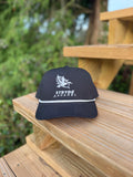 Black Stryde Rope Hat