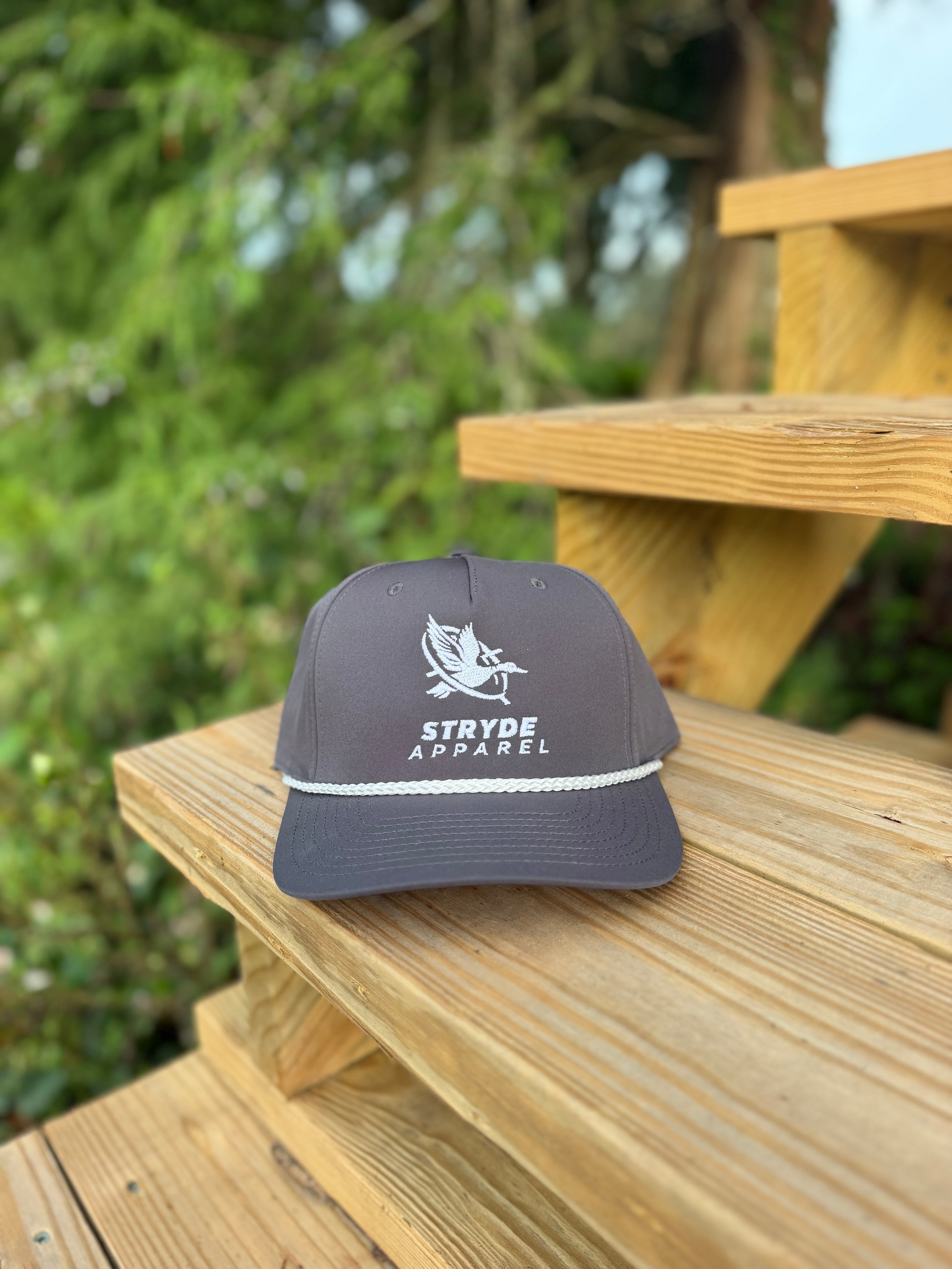 Grey Stryde Rope Hat